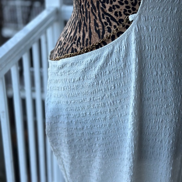 White Cut-Out Maxi Dress - Picture 6 of 9